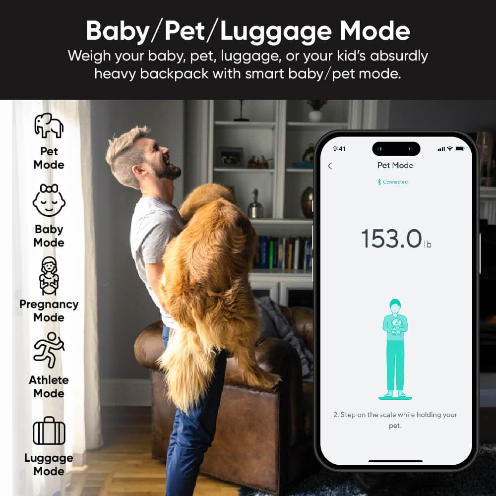 Wyze Scale Ultra Smart Scale for Body Weight, BMI & Muscle Mass