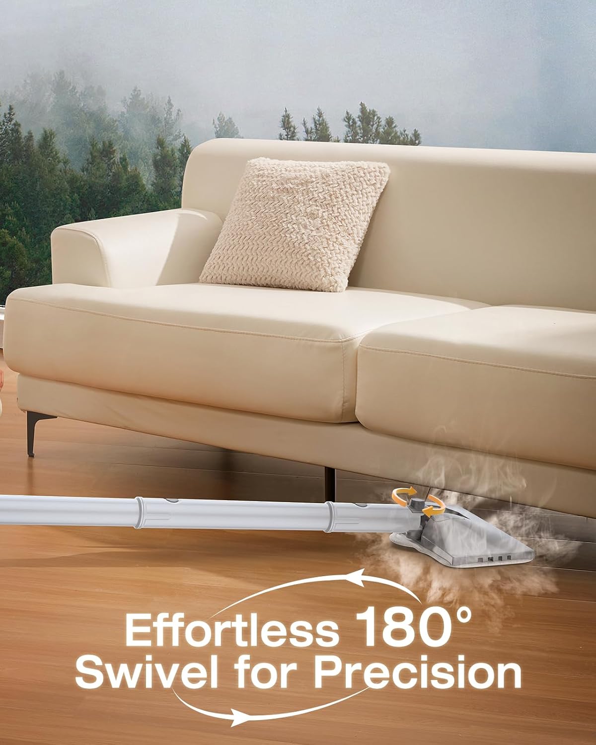 Steam Cleaner, 10-in-1 Detachable Handheld Steam Mop for Multi-Surface