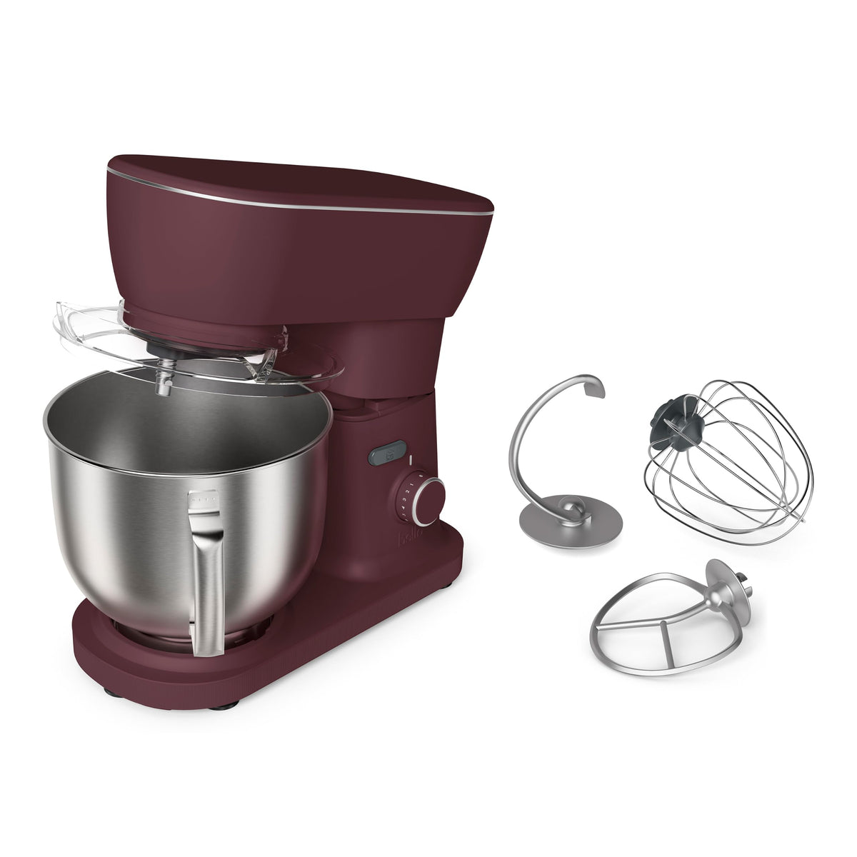 bella 3.5 Qt Hand & Stand Mixer, 2 in 1 Electric Mixer with Bowl, Oatmilk