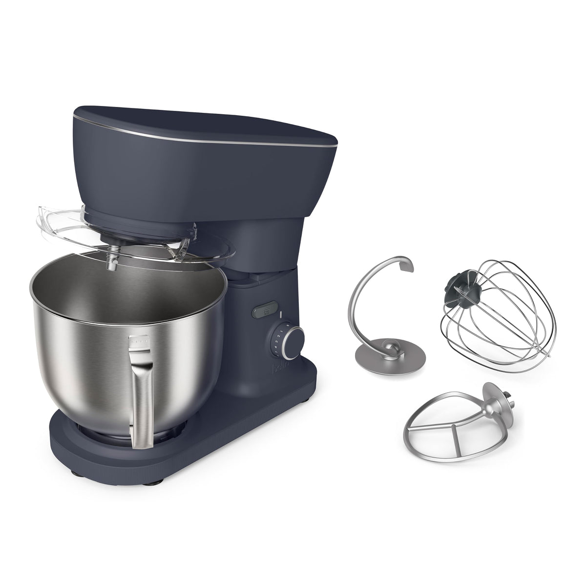 bella 3.5 Qt Hand & Stand Mixer, 2 in 1 Electric Mixer with Bowl, Oatmilk