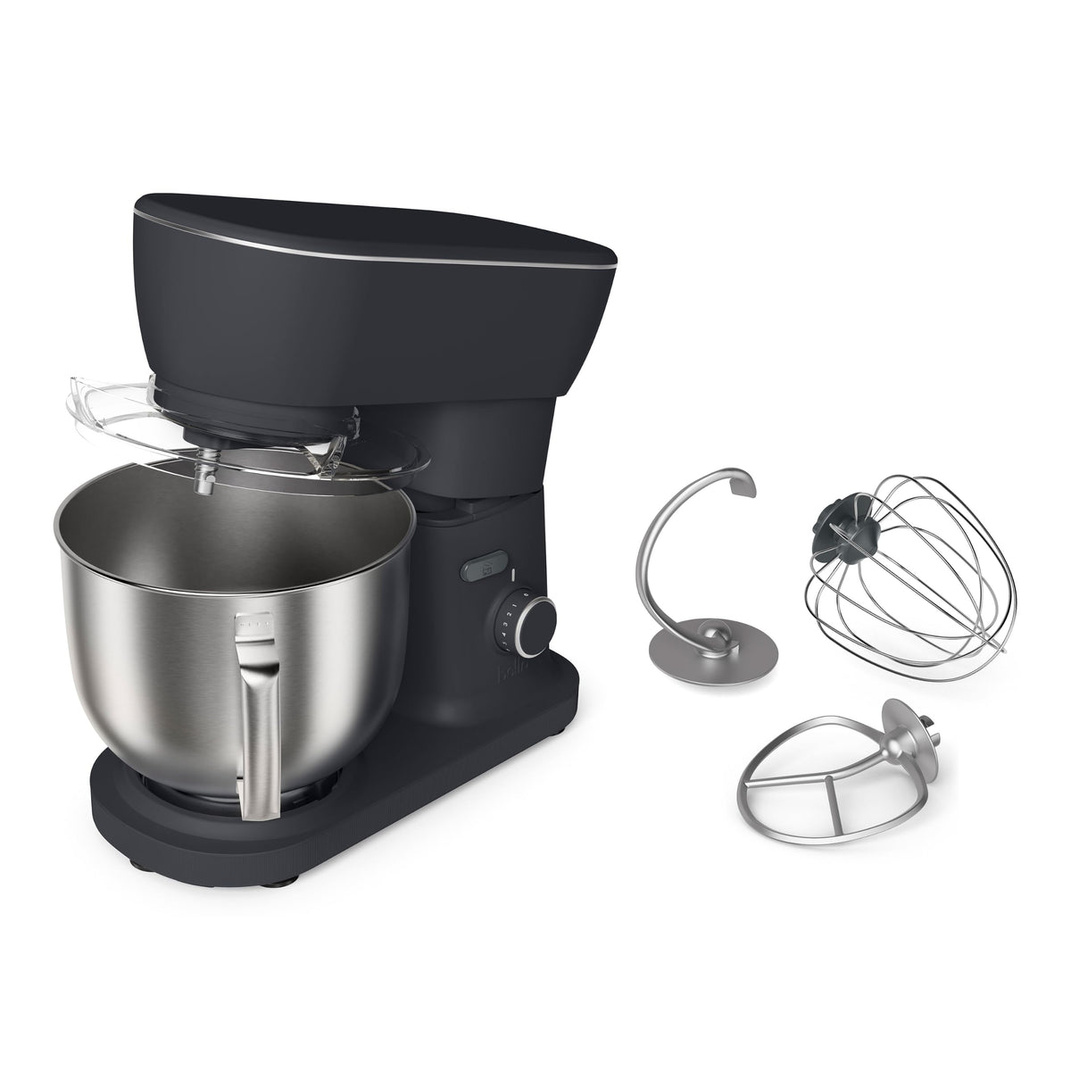 bella 3.5 Qt Hand & Stand Mixer, 2 in 1 Electric Mixer with Bowl, Oatmilk