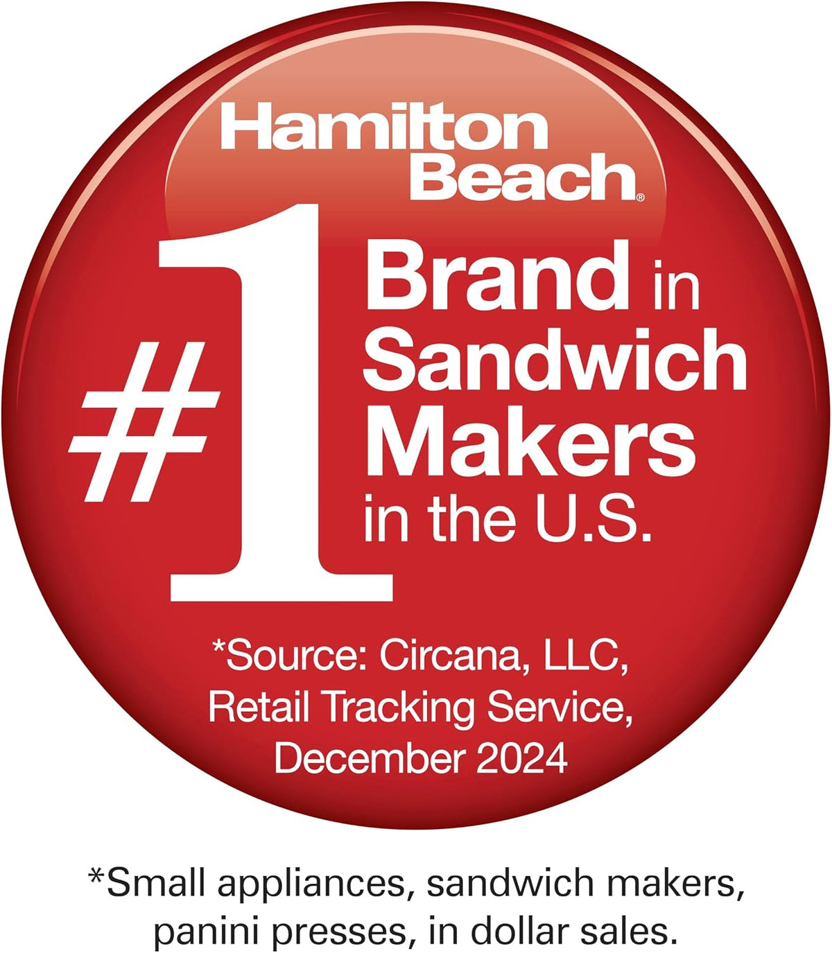 Hamilton Beach Dual Breakfast Sandwich Maker with Egg Cooker Rings & Timer